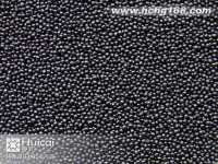 MA001中號(hào)黑色印花膠珠